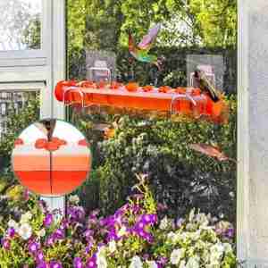 Hummingbird Feeder - Weather-Resistant, Easy Fill, Durable Design for Deck and Patio - Image 8